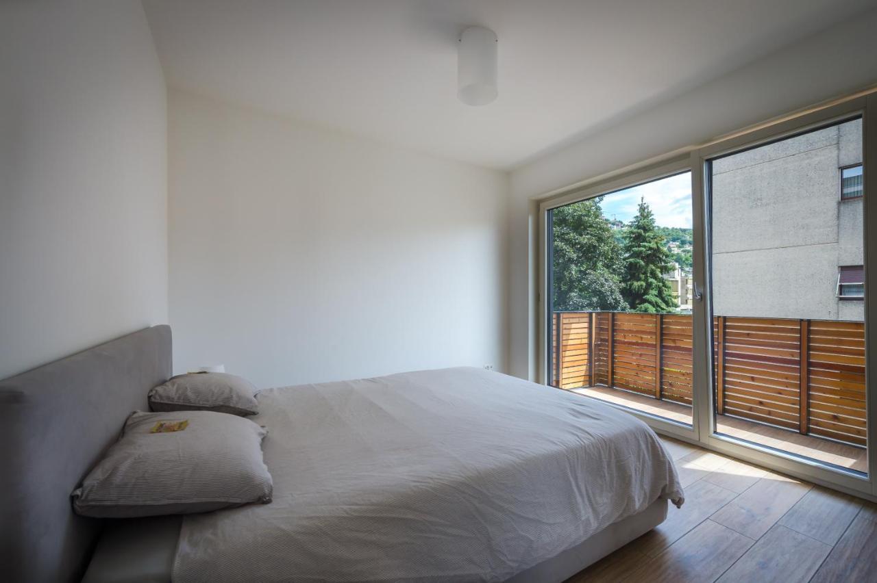 Modern Apartment In ルガーノ エクステリア 写真