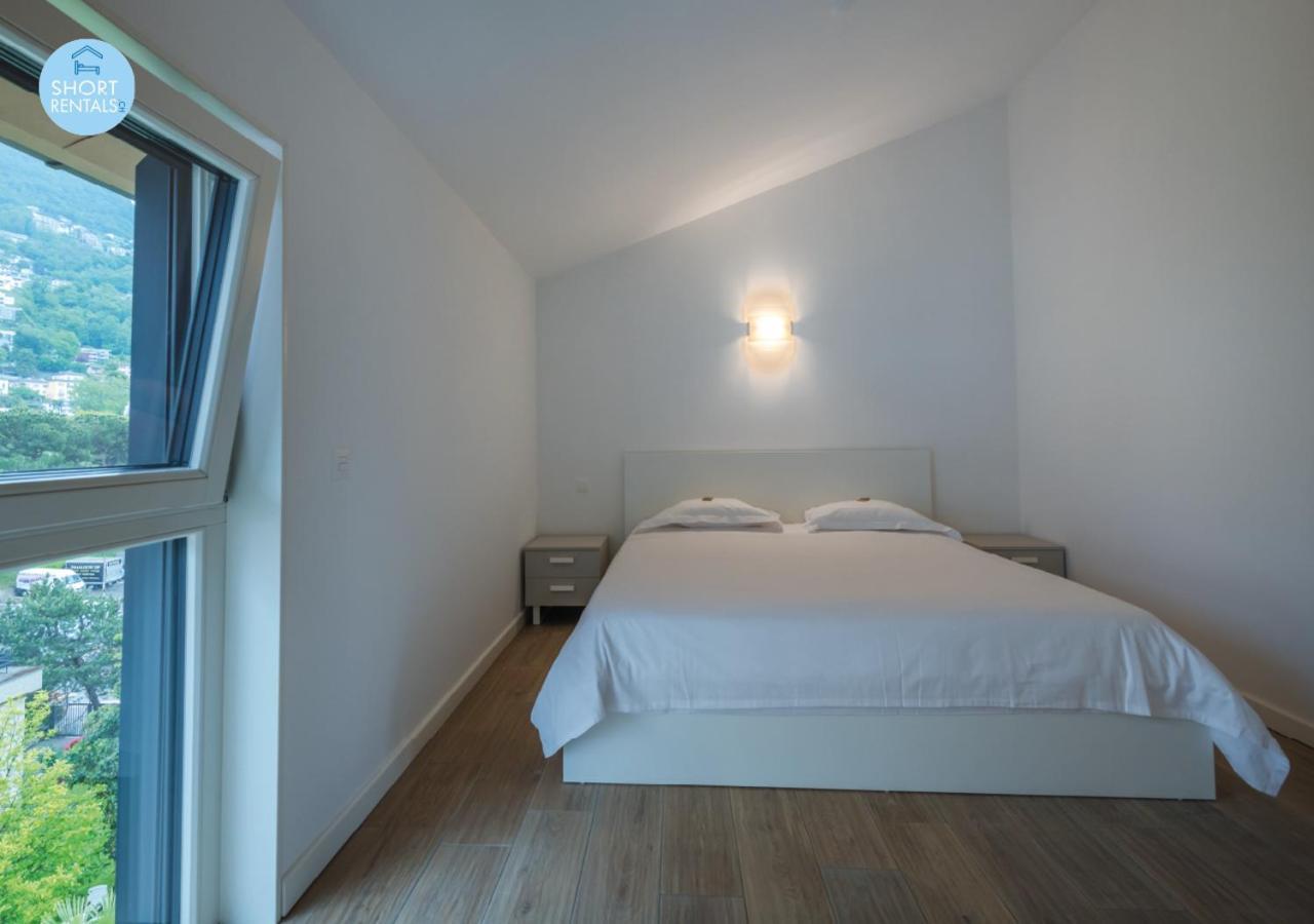 Modern Apartment In ルガーノ エクステリア 写真